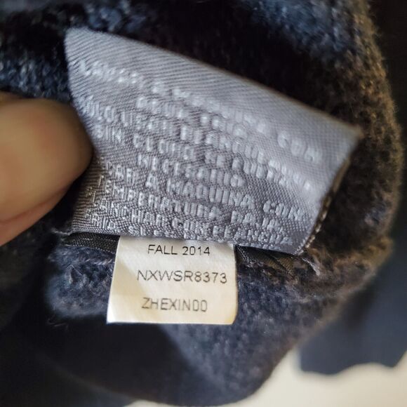 Tricots St Raphael Mens L Gray Cotton Acrylic Knit 1/4 Zip Sweater Fleece Alpine - Picture 10 of 14